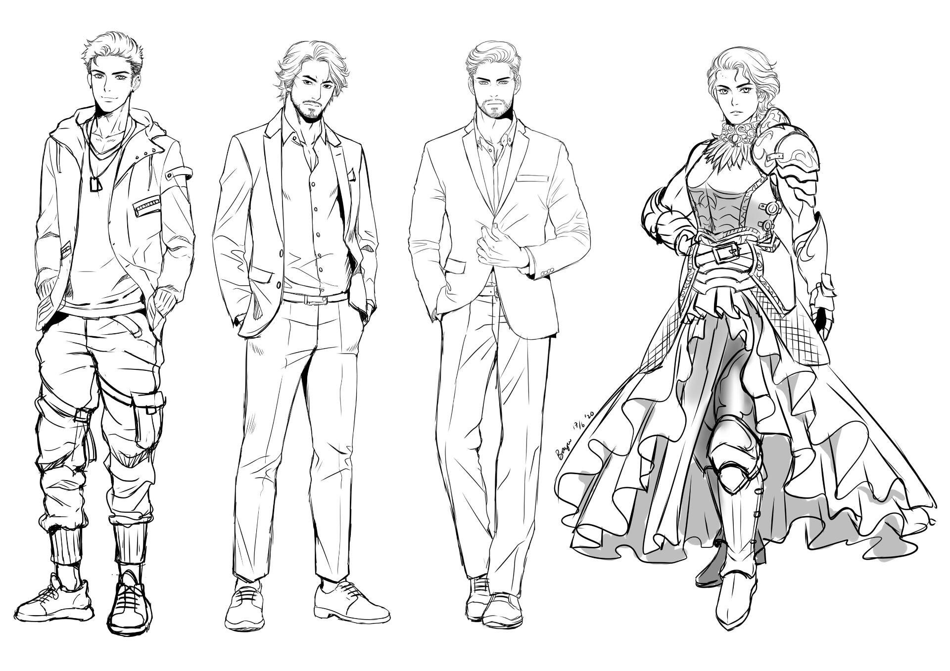 Various sketches 02