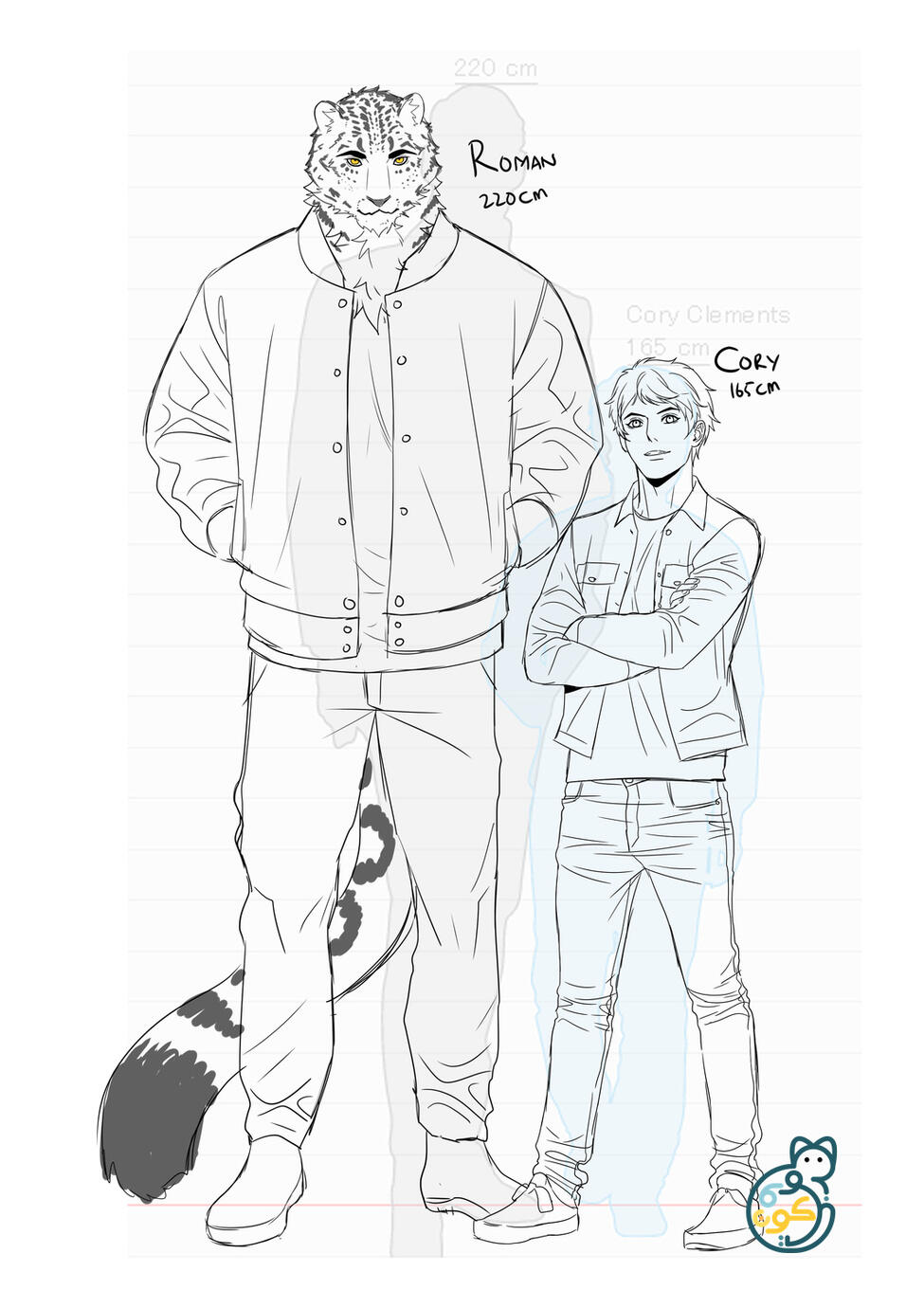 OC : Roman and Cory
